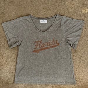 NWOT GAMEDAY COUTURE modern sports fashion size large Florida top